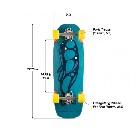 Круизер LOADED BALLONA MOBY COMPLETE 27.75″