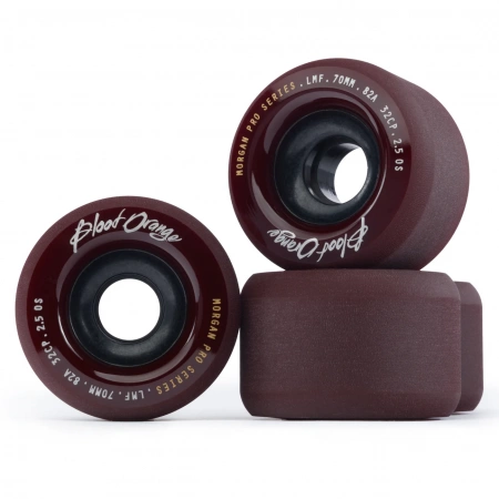 Колеса BLOOD ORANGE MORGAN PRO SERIES 70MM 82A MIDNIGHT MAROON