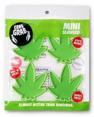 Наклейка на сноуборд CRAB GRAB MINI SEAWEED GREEN