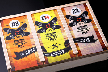 Фингерборд TURBO FB "Turbo History" - 3 фингерборда в деревянном тройном боксе. Серии п1, п9, п10 Wide