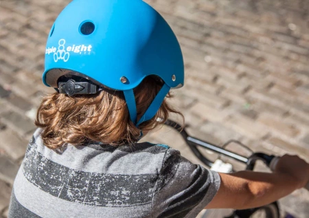 Шлем детский TRIPLE EIGHT Lil 8 Dual Certified Helmet w/ EPS Blue Glossy