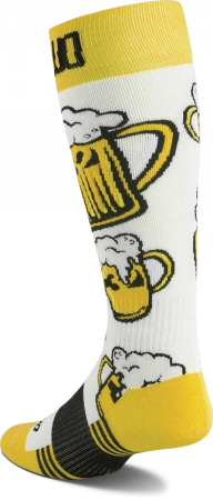 Термоноски THIRTY TWO DOUBLE SOCK WHITE/YELLOW