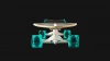 Серфскейт AZTRON STREET SURFSKATE BOARD 31"