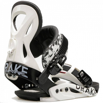 Сноубордические крепления DRAKE JADE WHITE / BLACK