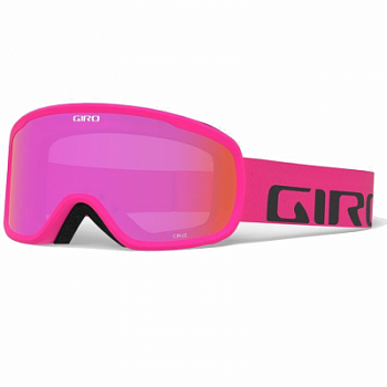 Горнолыжная маска GIRO CRUZ Bright Pink Wordmark/Amber Pink