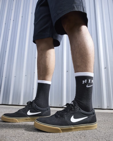 Низкие кеды NIKE SB CHRON 2 black