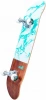 Скейтборд VERB MARBLE DIP COMPLETE White/Mint 8"