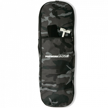Чехол для скейтборда FOOTWORK DeckBag Black Camo SS22