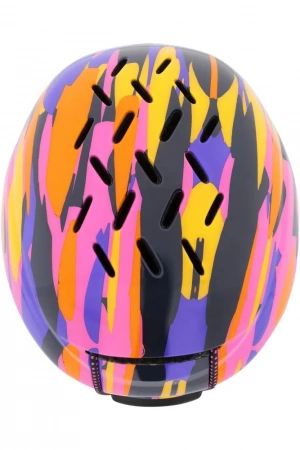 Шлем ALPINA PIZI Pink-Orange Blue Gloss
