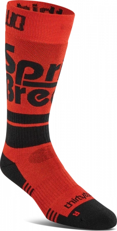 Термоноски THIRTY TWO SPRING BREAK SOCK RED/BLACK