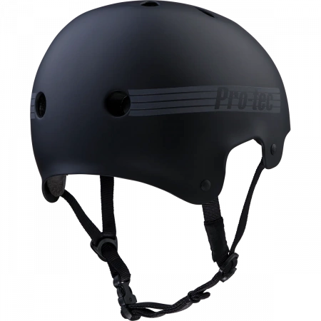 Шлем PRO-TEC OLD SCHOOL CERT Matte Black/Reflective